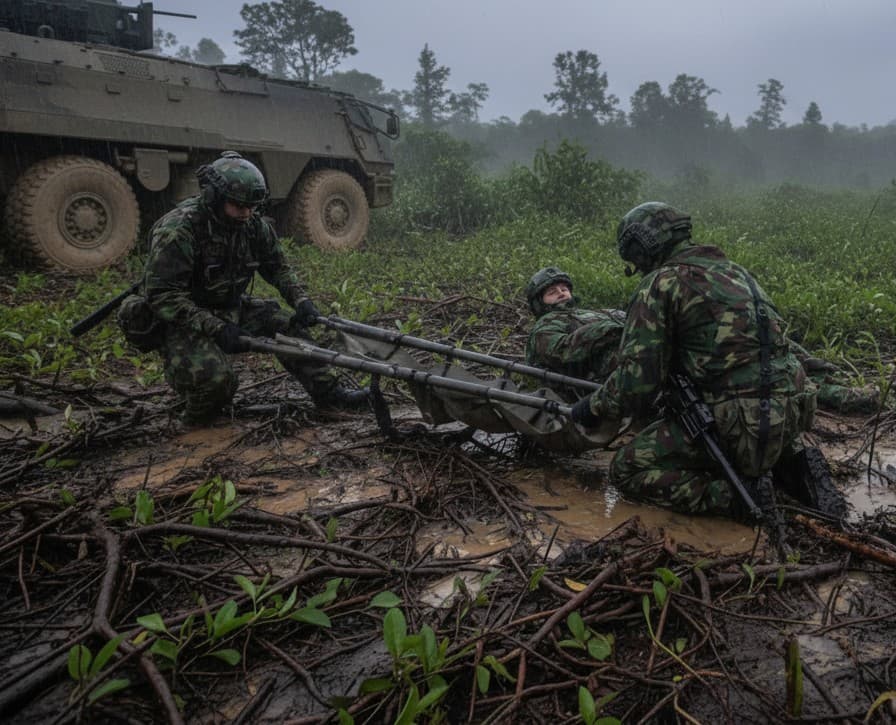 Evacuation in harsh conditions